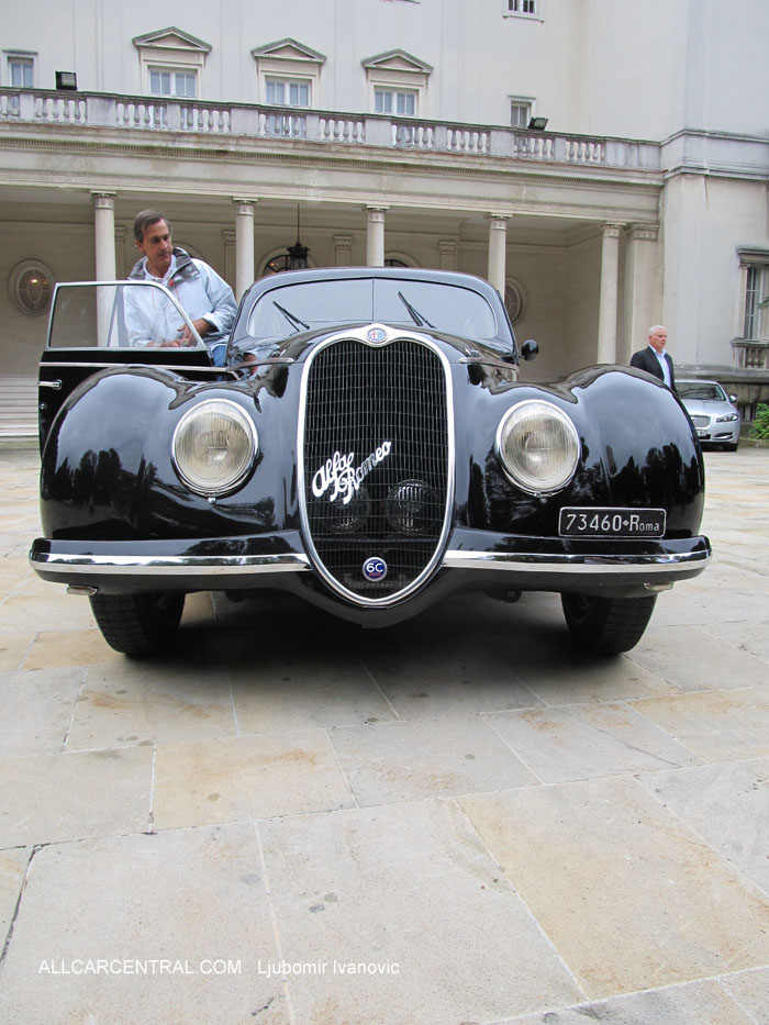 Alfa Romeo 6C 2500 Sport Berilnetta Carozeria Touring 1939  24 hours of Elegance - Concours d'Elegance & Luxury Salon