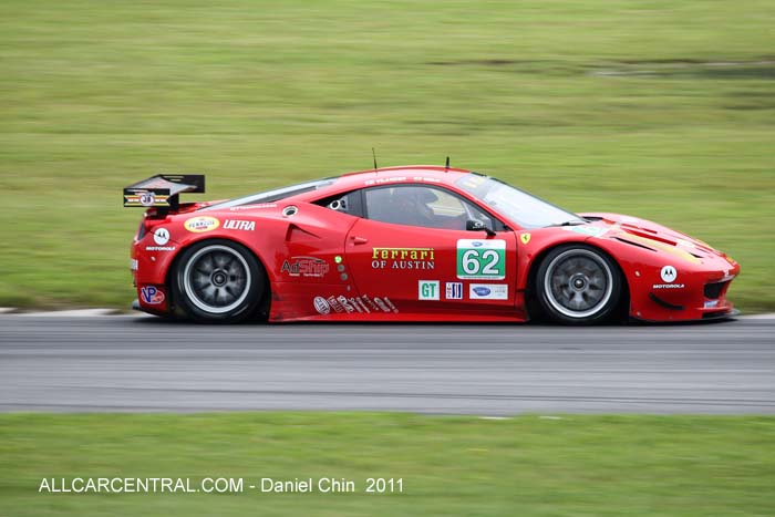Car 62 GT Melo/Vilander Ferrari F458 Italia
 Lime Rock ALM 2011