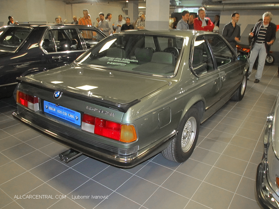  BMW 635 CSI 1986 Automobile Museum Simanovci 2016