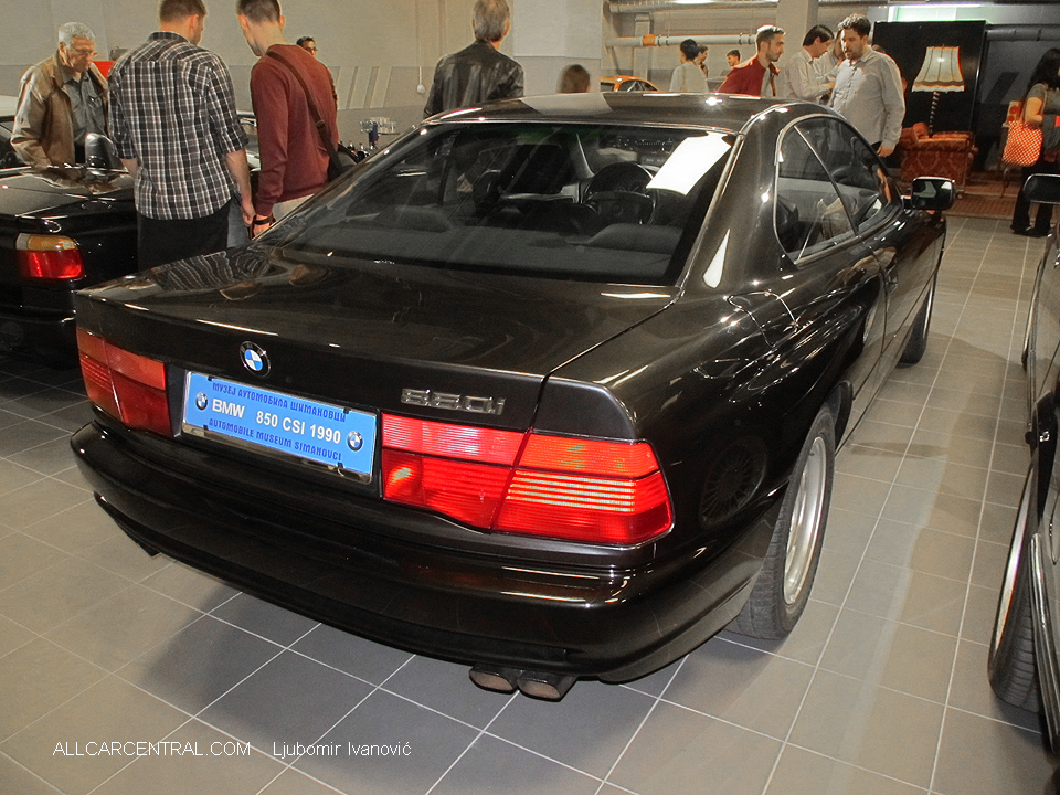  BMW 850 CSI 1990 Automobile Museum Simanovci 2016