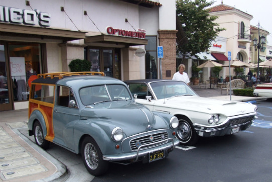 Morris Woody and Ford T' Bird