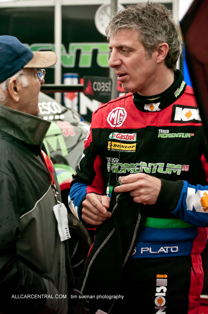 Jason Plato Murry Walker British Touring Car Championship 2012