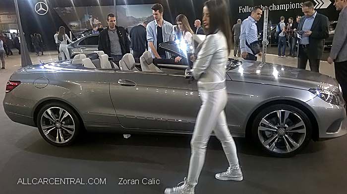 Mercedes-Benz E-Klasa Cabrio 2015  Belgrade International Motor Show 2015