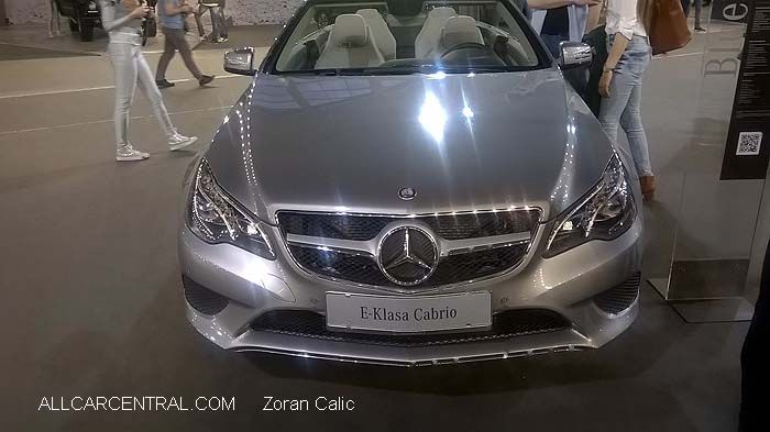 Mercedes-Benz E-Klasa Cabrio 2015  Belgrade International Motor Show 2015