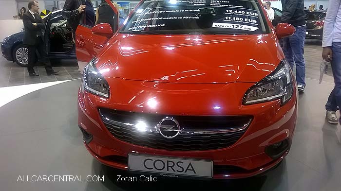 Opel Corsa 2015  Belgrade International Motor Show 2015