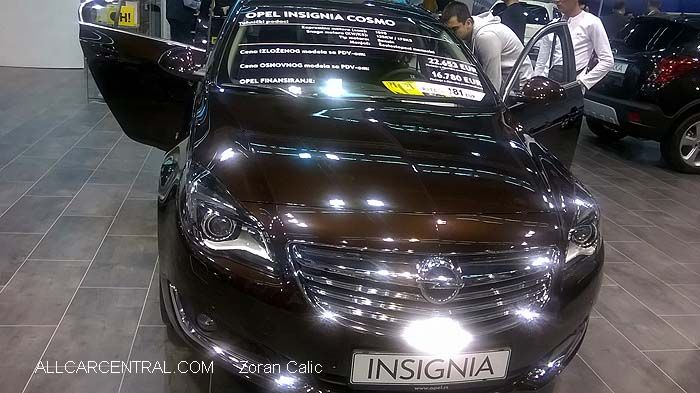 Opel Insignia Cosmo 2015  Belgrade International Motor Show 2015