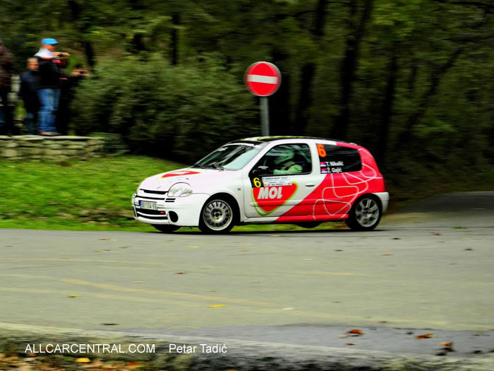  Renault Clio RS Zivko - Gajic 5th Belgrade Rally 2014