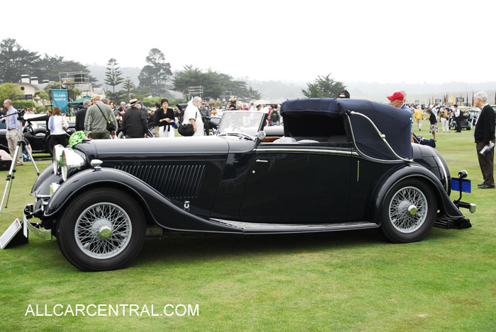 Bentley 3.5 Litre Thrupp & Maberly Drop Head Coupe 1934