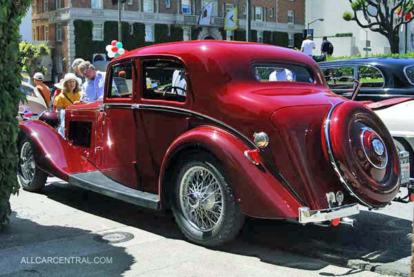 Bentley 4.25 L Sports Saloon Park Ward 1938