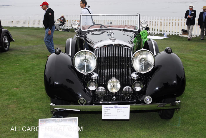 Bentley 4.25 Litre Carlton Drophead Coupe 1938