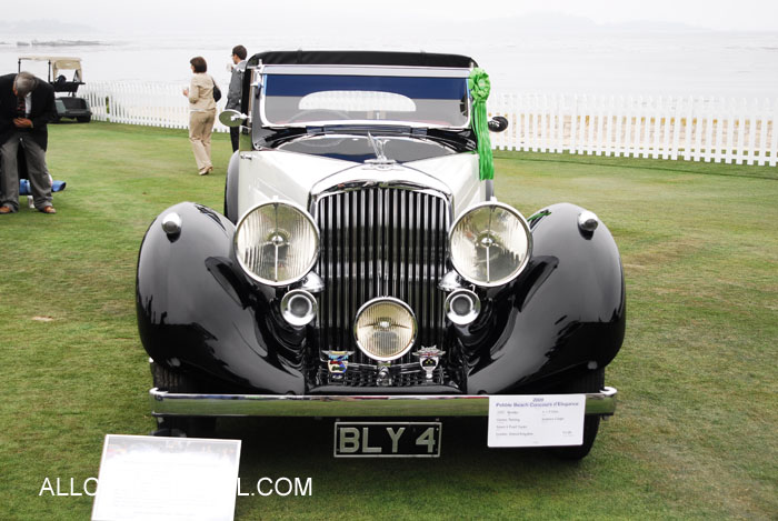 Bentley 4 1/4 Litre Gurney Nutting Sedanca Coupe 1937 Montagu of Beaulieu Trophy winner