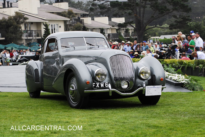 Bentley 4 1/4 Litre Embericos Pourtout Coupe 1938 Most Elegant Sports Car Winner