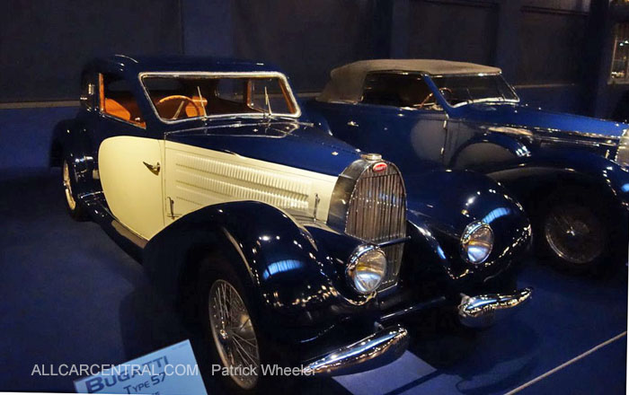  Bugatti Coach 
Type 57 1937 Musee National de 
l'automobile 2015 Patrick Wheeler Photo 
