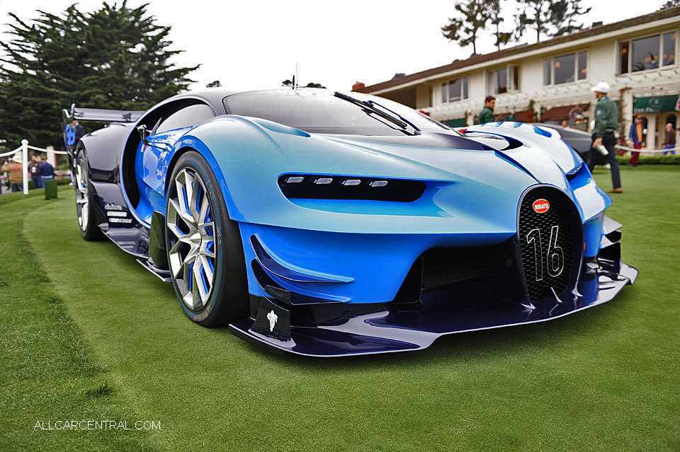 Bugatti Vision Gran Turismo 
2016 Pebble Beach Concours 2016 