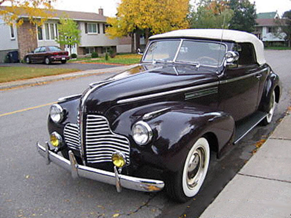 Buick Special Convertible Coupe 1940