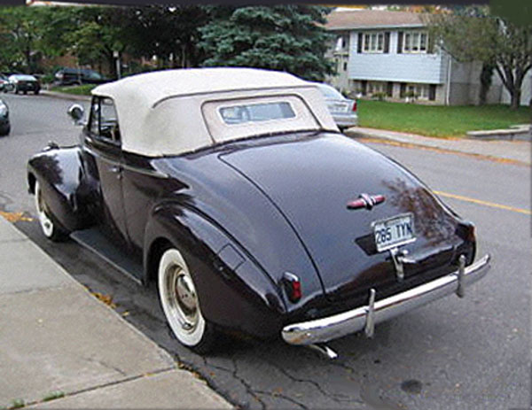 Buick Special Convertible Coupe 1940 Submitted by Rick Feibusch 2008