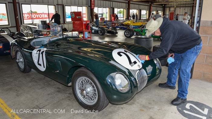  Jaguar C Type 1953  CSRG David Love Memorial Vintage Car Road Races 2015