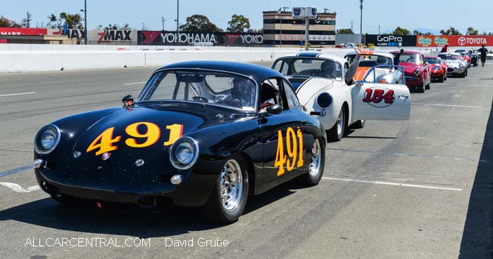  Porsche 356B 1962  CSRG David Love Memorial Vintage Car Road Races 2015