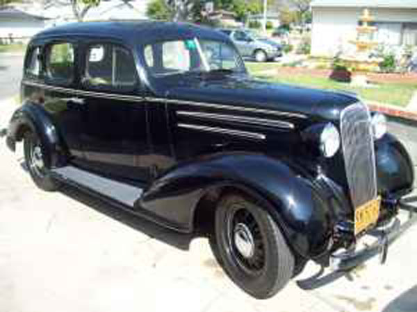 Chevrolet Master Deluxe sedan 1936