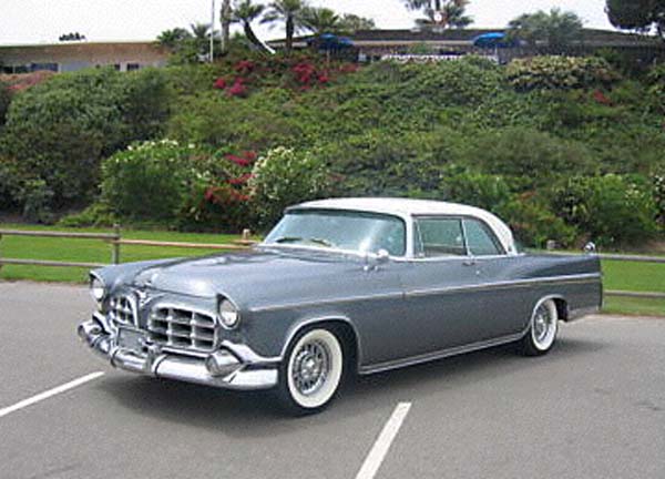 Badly cropped shot of a 1955 Crown Imperial limousine