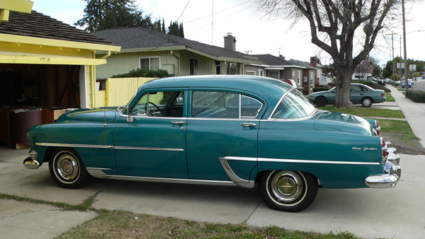 Chrysler New Yorker sedan 1954 Submitted by Rick Feibusch 2009