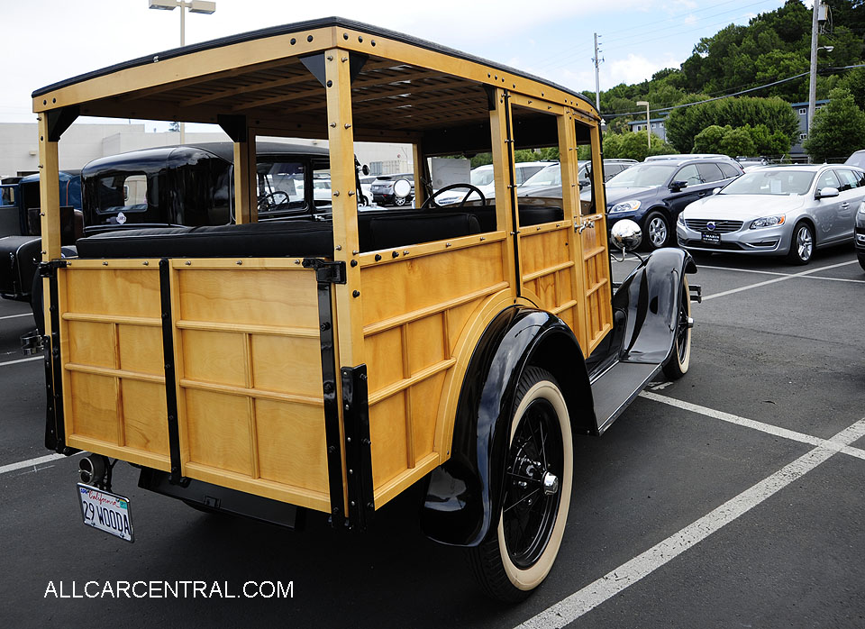 Ford Model A Station Wagen 1929  Corte Madera Centennial Vintage Car Show 2016