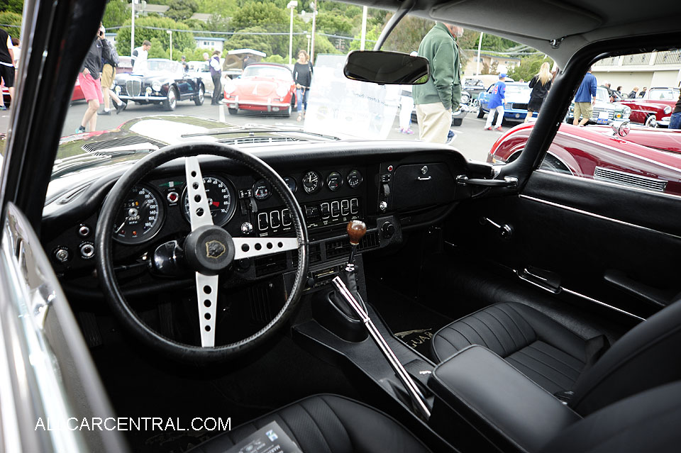 Jaguar E Type 2 plus 2 V12 1976  Corte Madera Centennial Vintage Car Show 2016