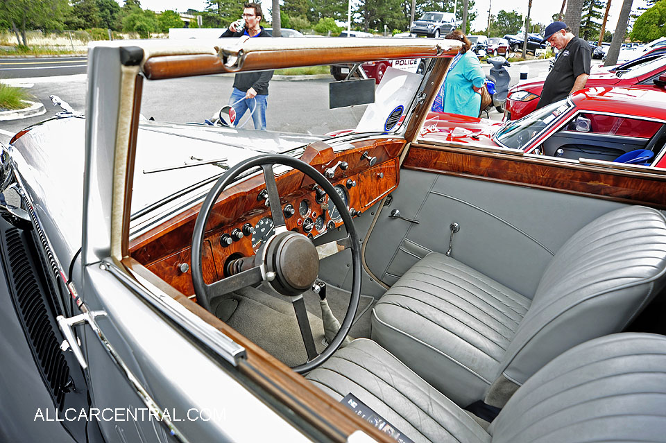 Jaguar MKIV Drop Head 1948  Corte Madera Centennial Vintage Car Show 2016