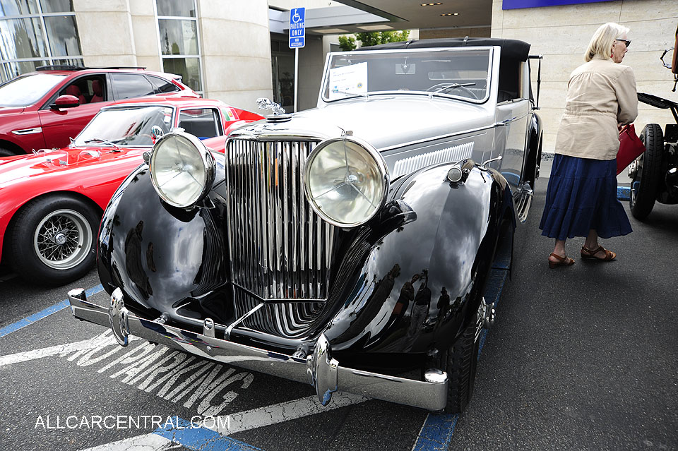 Jaguar MKIV Drop Head 1948  Corte Madera Centennial Vintage Car Show 2016