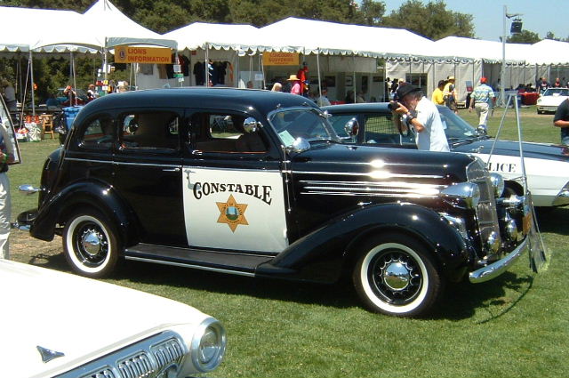 Dodge police car 1936
