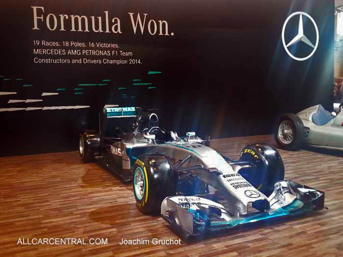  Winning Mercedes-Benz F1 2012 car of Lewis Hamilton. Essen Motor Show 2014
