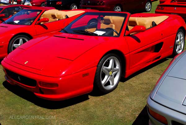 Ferrari 355 Spider 1995. Concorso Italiano Monterey, California 2007