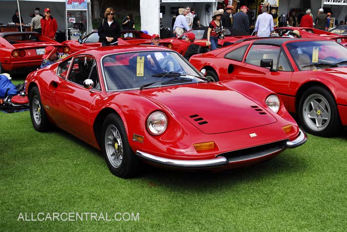 Ferrari Dino GT sn03660 1972 Concorso Italiano Monterey California 2010