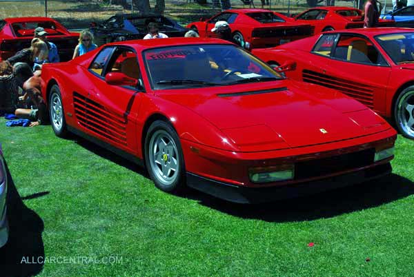 Ferrari Testarossa 1990 Concorso Italiano Monterey California 2007