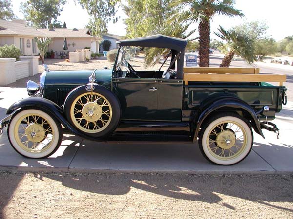 Ford Model A pickup 1929 Submitted by Rick Feibusch 2009