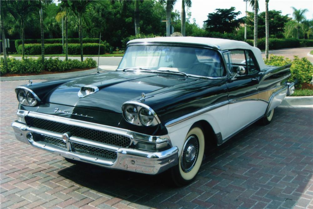 Ford Fairlane convertible 1958 Submitted by Rick Feibusch 2010