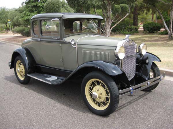 Ford Model A coupe 1931 Submitted by Rick Feibusch 2009
