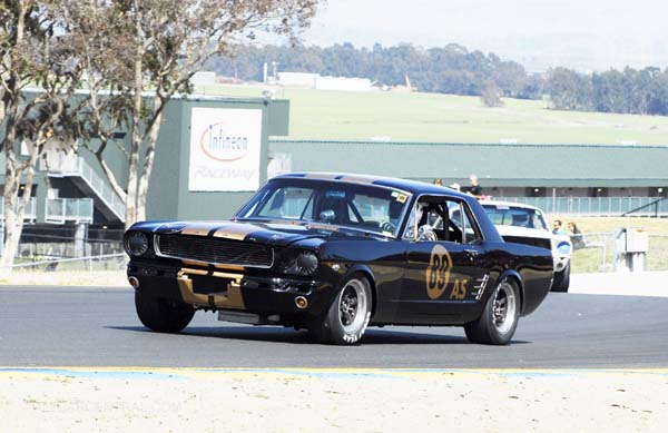 Ford Mustang 1966 Wine Country Classic Historic Car Races Infineon Raceway