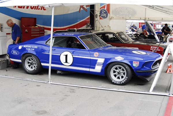 Ford Shelby 302 Factory teamcar sn-9F02M148628 1969 Trans-AM