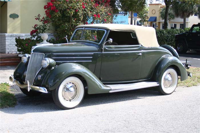  Ford convertible club coupe 1936 