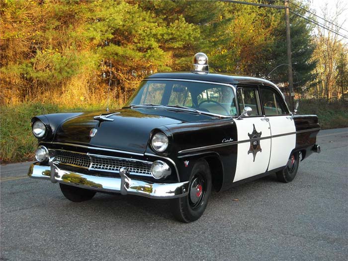 Ford police car 1955 