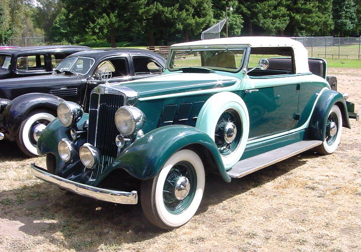 Hupmobile Model 321K 2 1933 Submitted by Rick Feibusch 2010