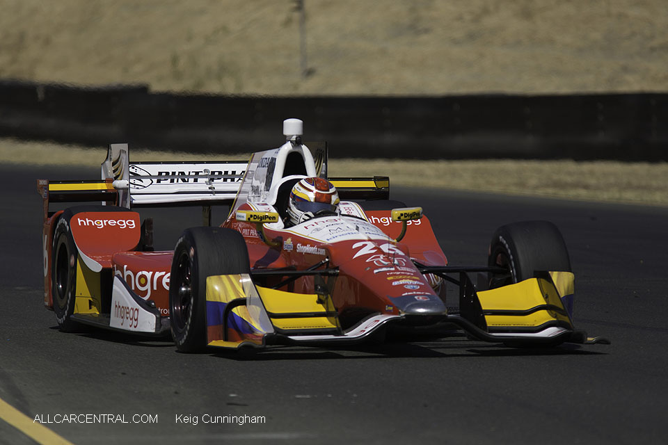  Carlos Munoz IndyCar GoPro Grand Prix of Sonoma 2016