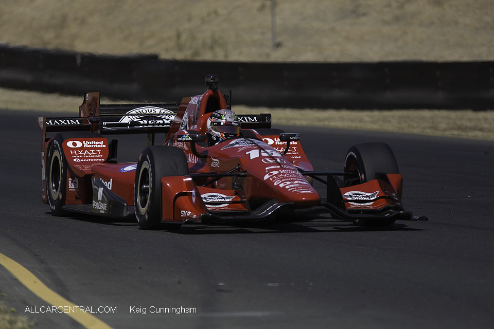  Graham Rahal IndyCar GoPro Grand Prix of Sonoma 2016