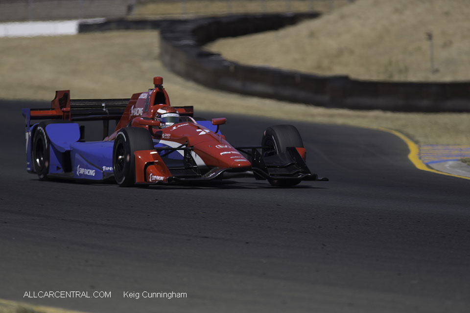  Mikhail Aleshin IndyCar GoPro Grand Prix of Sonoma 2016