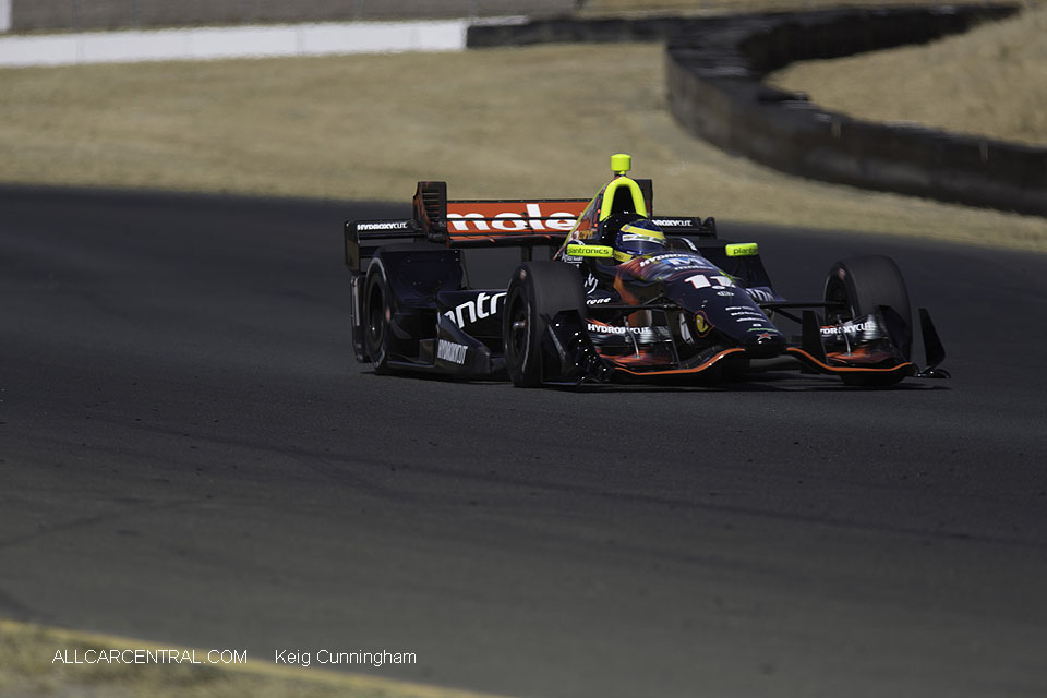  Sebastien Bourdais IndyCar GoPro Grand Prix of Sonoma 2016