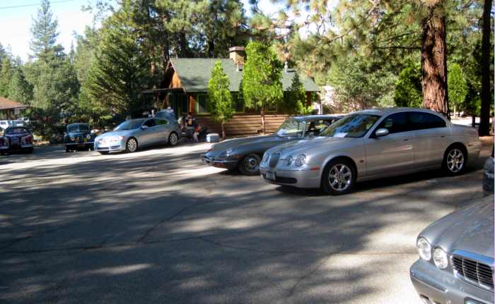 Inland Empire Jaguar Club  6th Annual Concours  at the Historic Idyllwild Inn in Idyllwild, California