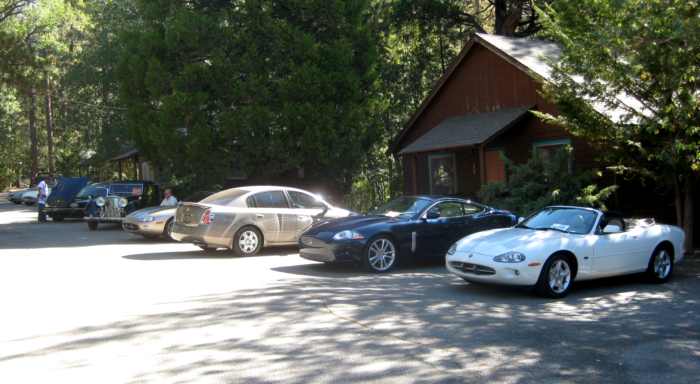 Inland Empire Jaguar Club  6th Annual Concours  at the Historic Idyllwild Inn in Idyllwild, California