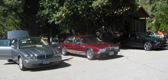 Inland Empire Jaguar Club  6th Annual Concours  at the Historic Idyllwild Inn in Idyllwild, California