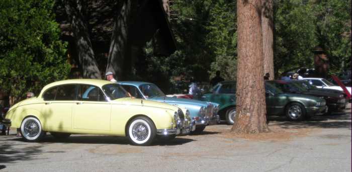 Inland Empire Jaguar Club  6th Annual Concours  at the Historic Idyllwild Inn in Idyllwild, California
